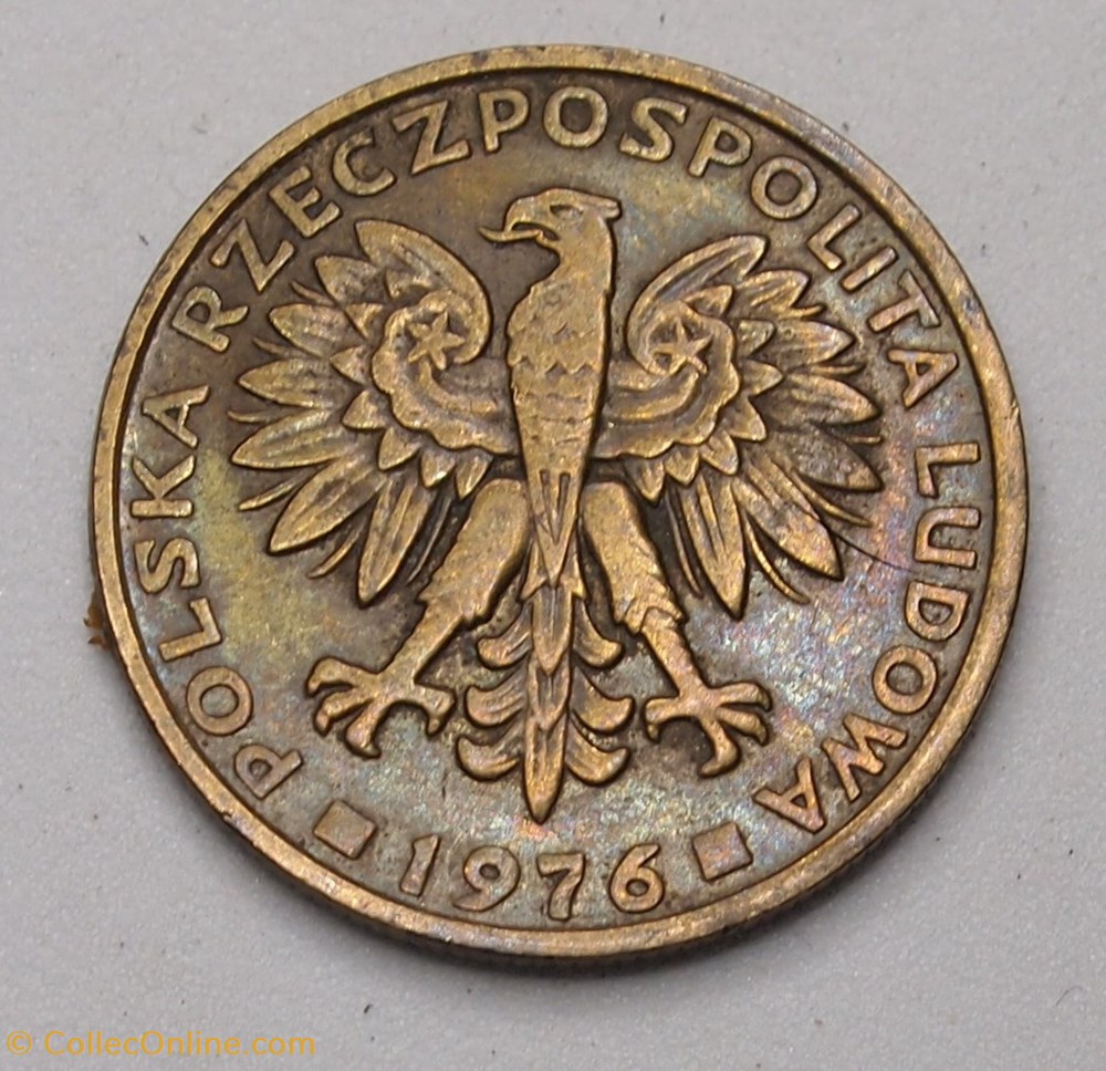 2 Zlote - 1976 monnaies monde pologne 2 zlote 1976