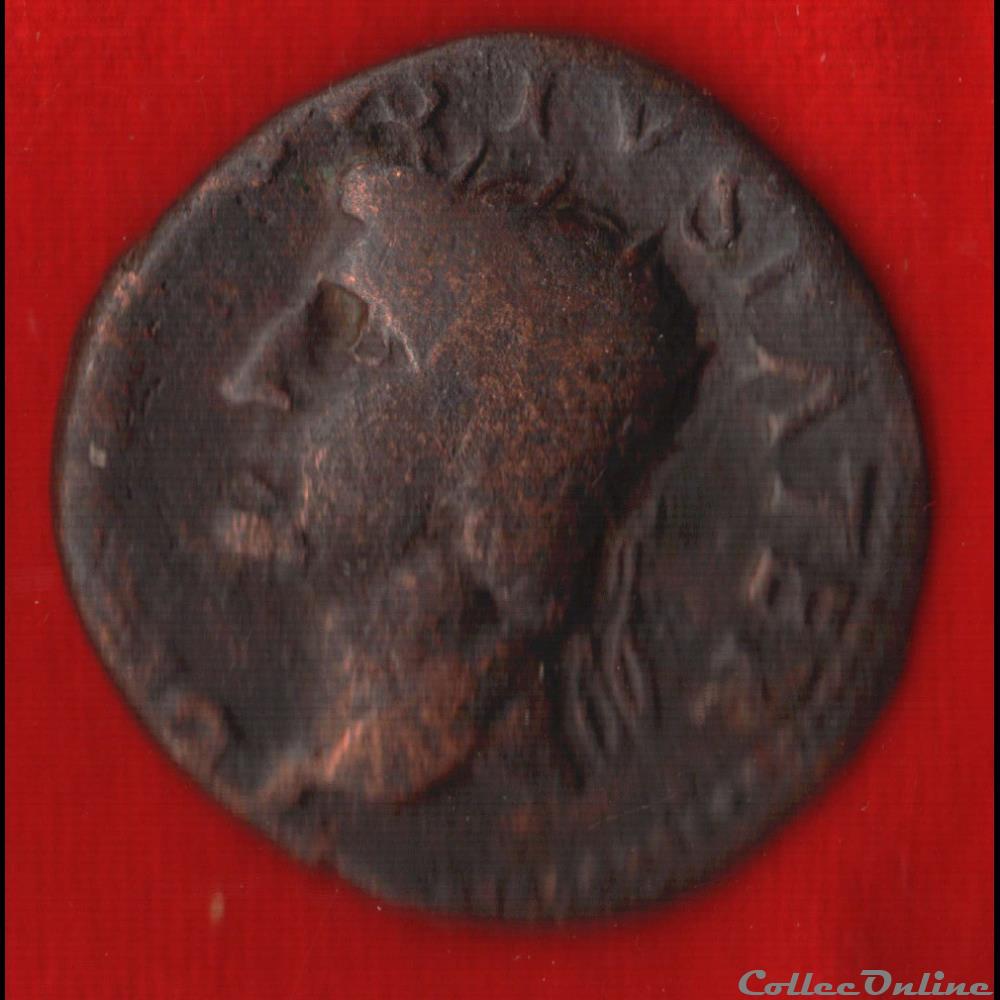 Auguste - As - Consécration de Tibère monnaies antiques romaines imperiales et republicaines auguste as consecration de tibere