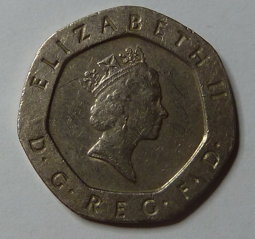 20 Pence - 1989 monnaies monde royaume uni 20 pence 1989