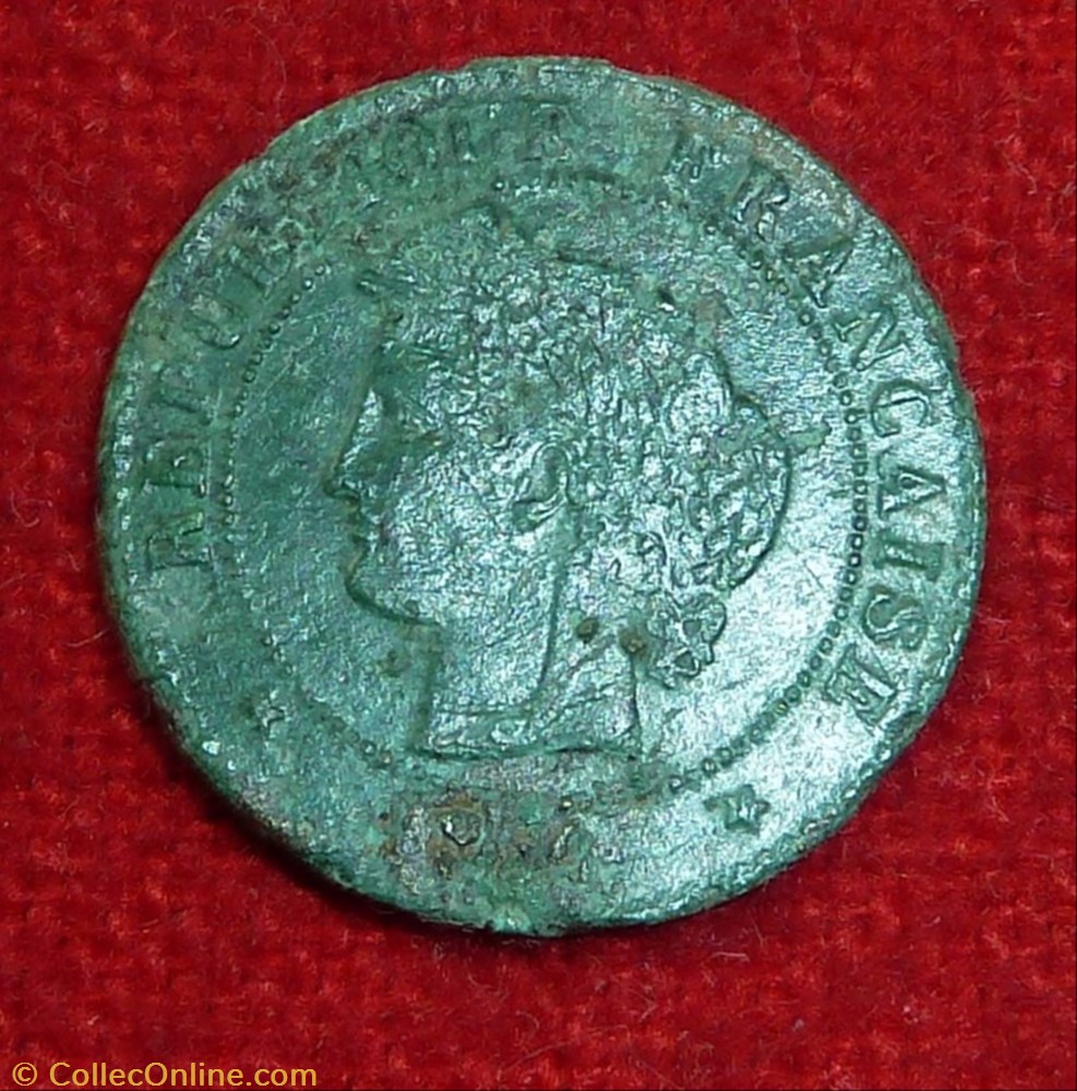 1 Centime - Cérès - 18?? - Paris monnaies monde france 1 centime ceres 18 paris