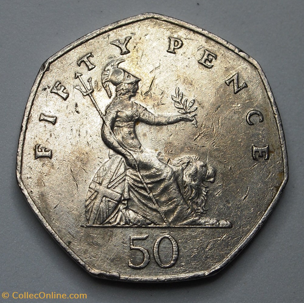 50 Pence - 1982 monnaies monde royaume uni 50 pence 1982