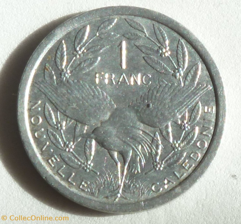 monnaies monde nouvelle caledonie 1 franc 1982