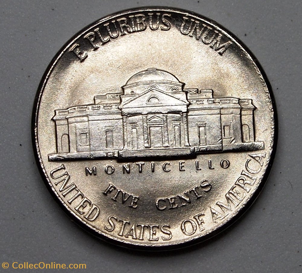 5 cents - 1992 P monnaie monde etat uni 5 cents 1992 p