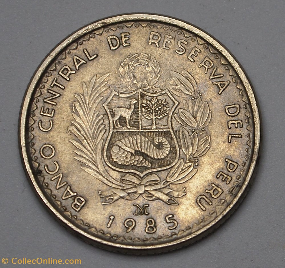 1 Inti - 1985 LIMA monnaies monde perou 1 inti 1985 lima