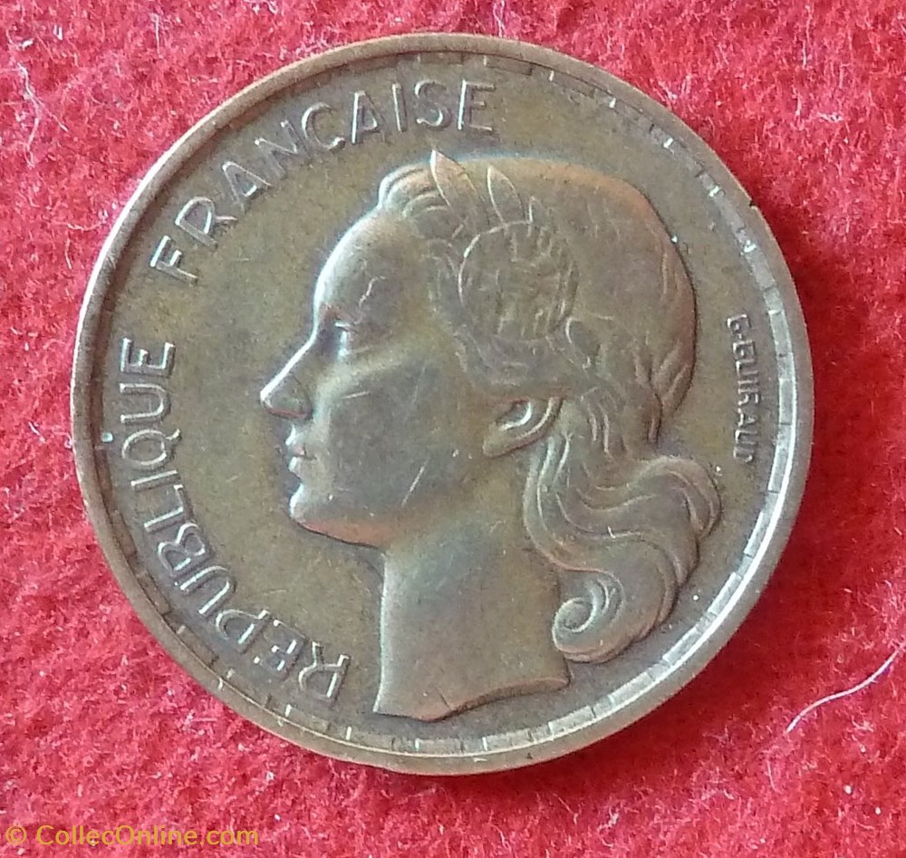 Guiraud - 20 Francs - 1952 monnaies monde france guiraud 20 francs 1952