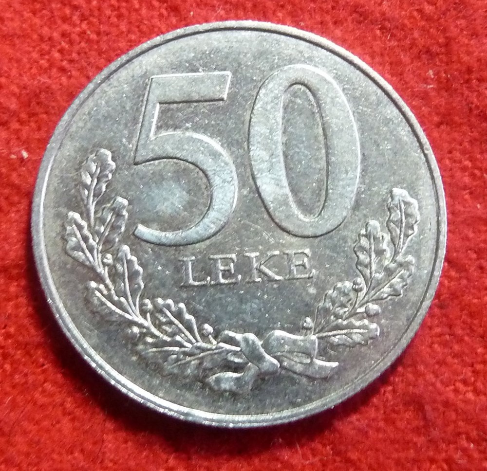 50 lekë - 2000 monnaies monde albanie 50 leke 2000