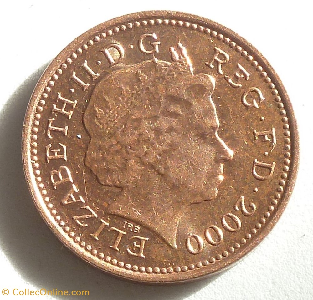 1 Penny - 2000 monnaies monde royaume uni 1 penny 2000