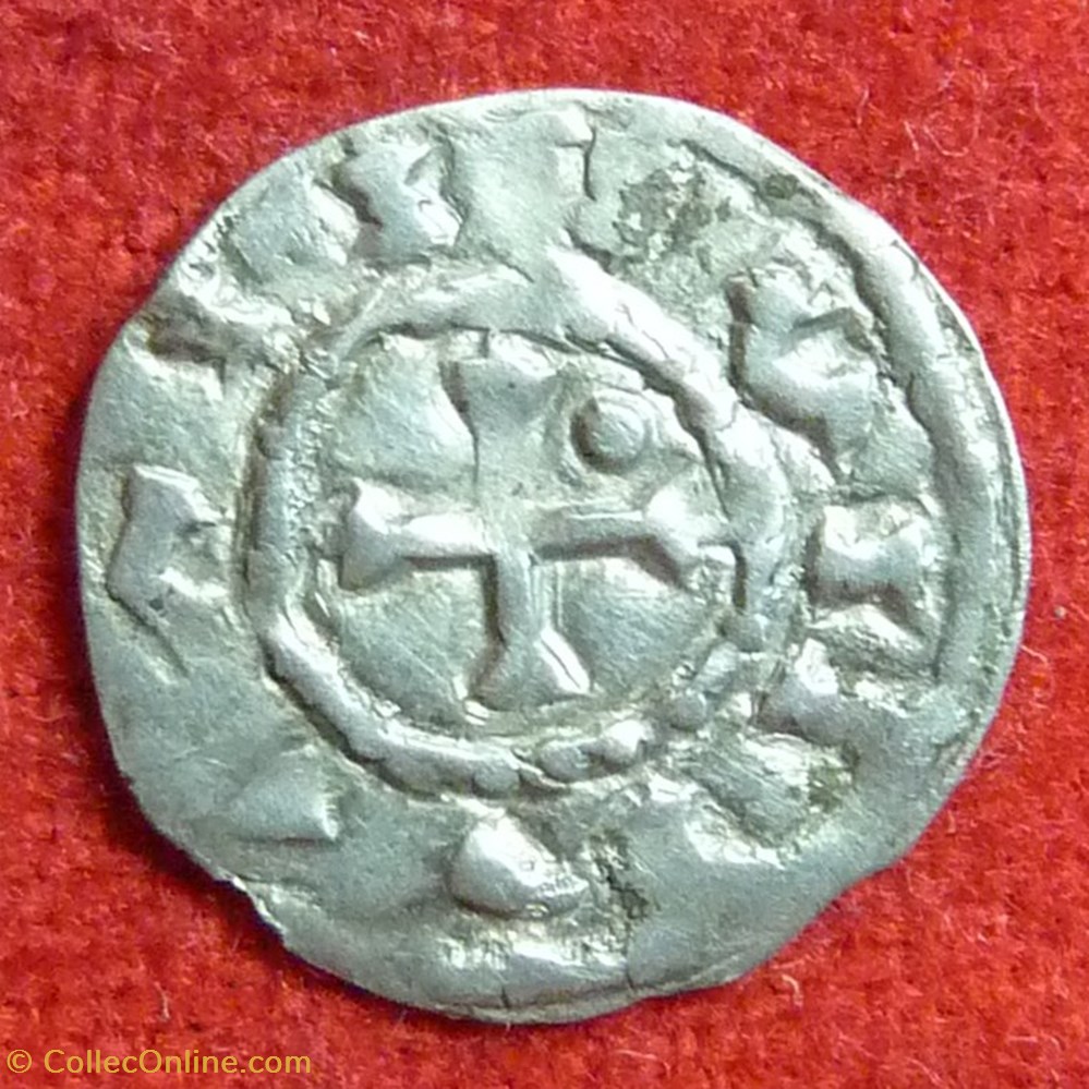 monnaies europe medievale france feodales vicomte de narbonne 1000 obole