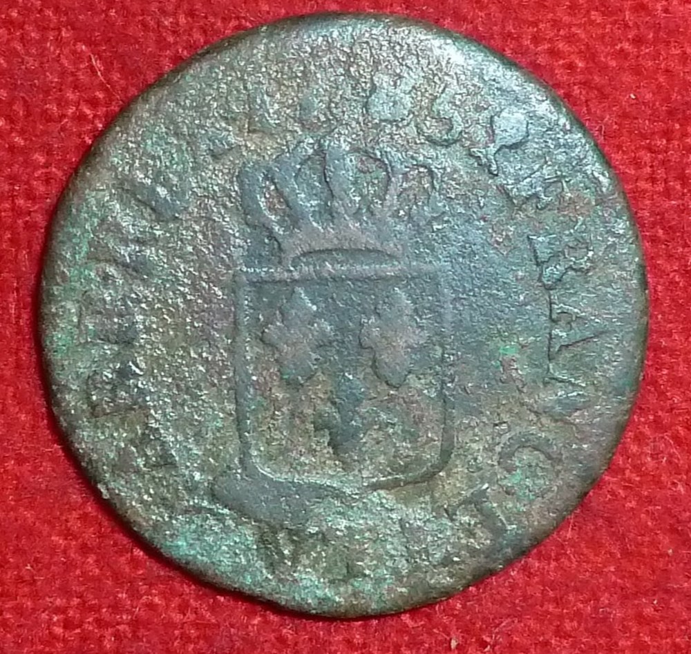monnaies europe medievale france royales 1 liard 1785 nantes