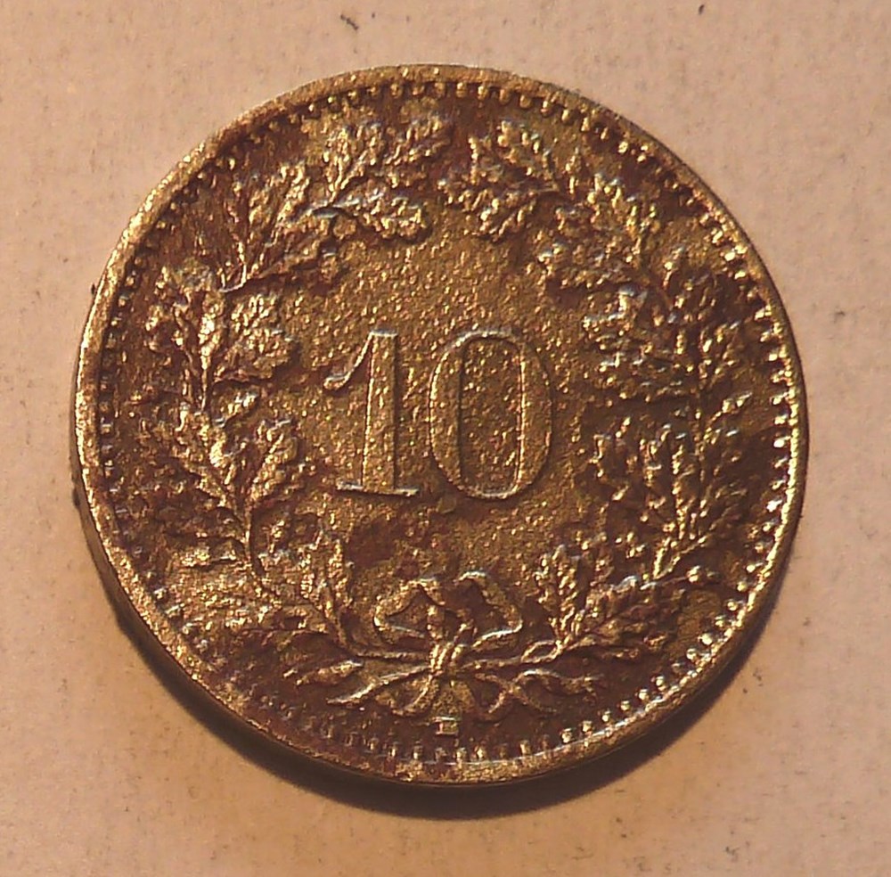 10 Centimes - 2002 B monnaies monde suisse 10 centimes 2002 b