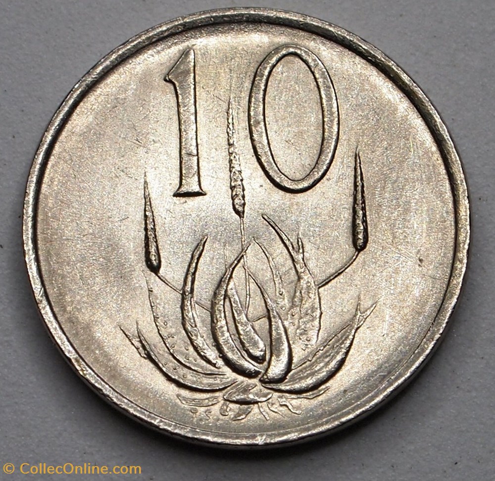 10 Cents - 1988 monnaie monde afrique du sud 10 cents 1988