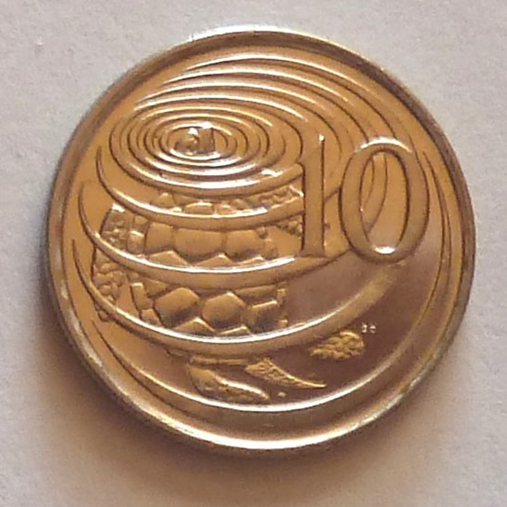 10 cents - 1992 monnaies monde iles cayman 10 cents 1992