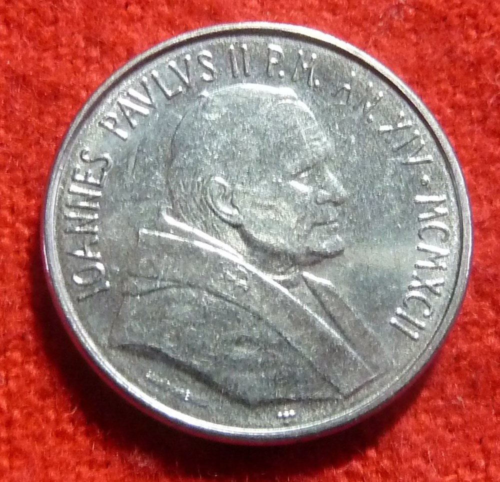 50 Lires - 1992 monnaies euros a vatican 50 lires 1992