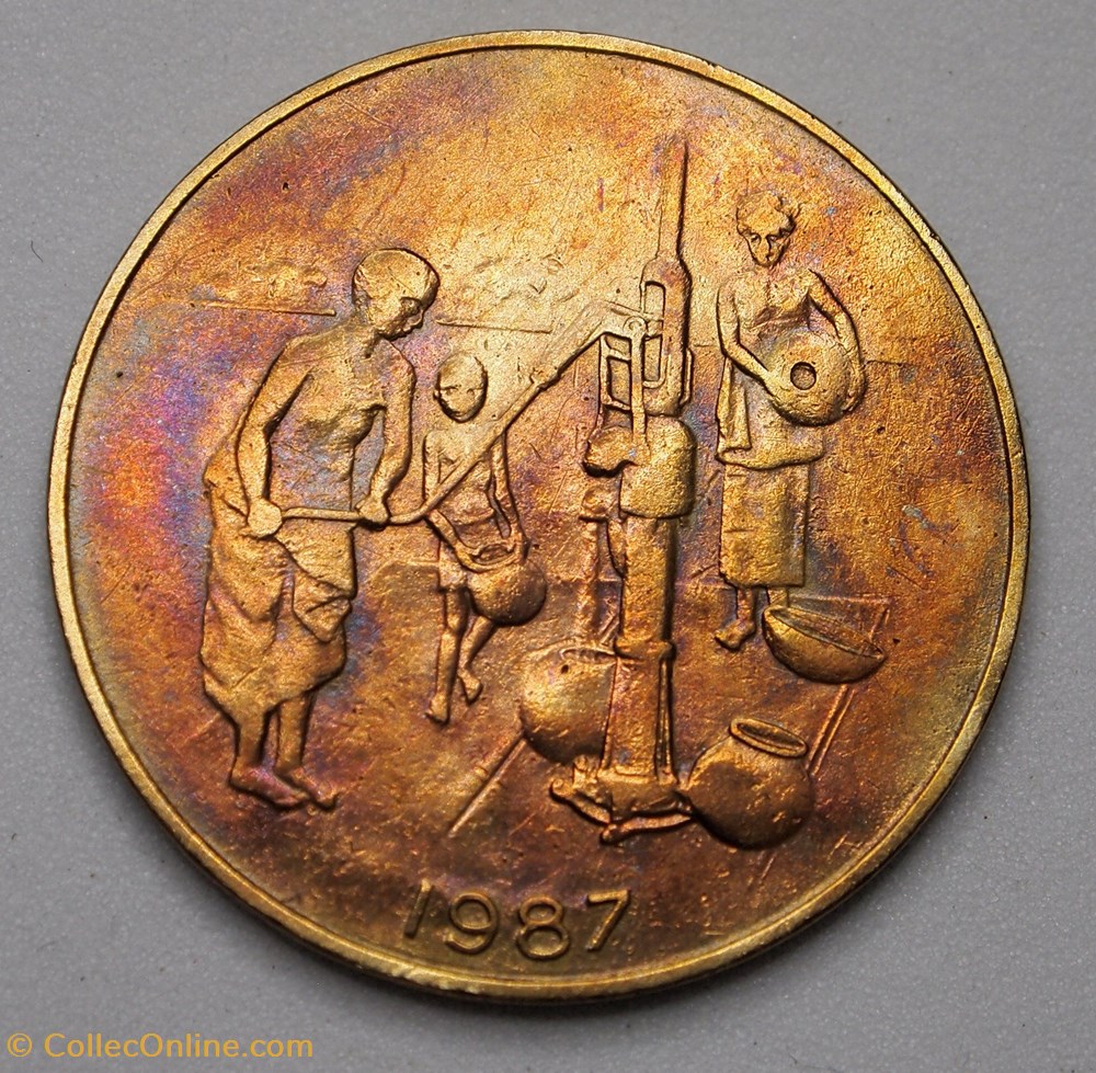 10 Francs - 1987 monnaies monde banque centrale etats de l afrique ouest 10 francs 1987