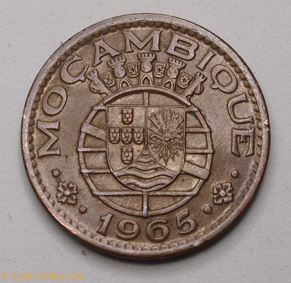 1 Escudo - 1965 monnaies monde mozambique 1 escudo 1965