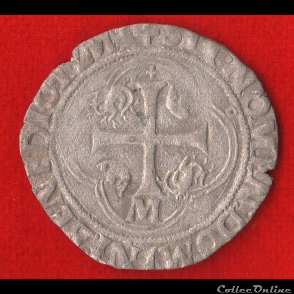 Douzain aux salamandres - 1540 - Toulouse monnaies europe medievale france royales douzain aux salamandres 1540 toulouse