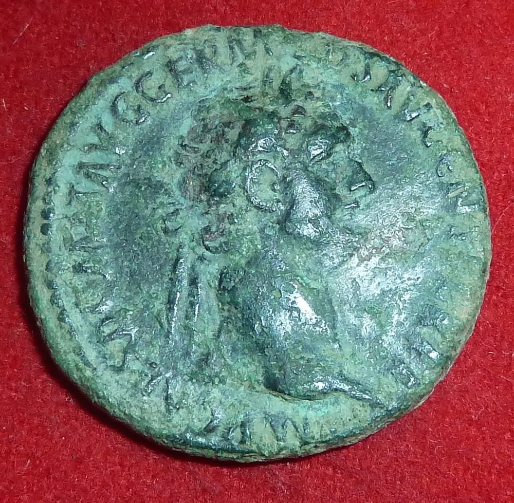 Domitien - As - La fortune monnaies antiques romaines imperiales et republicaines domitien as la fortune
