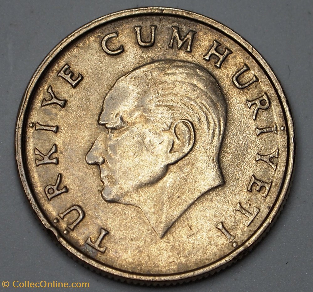 monnaies monde turquie 50 lira 1986