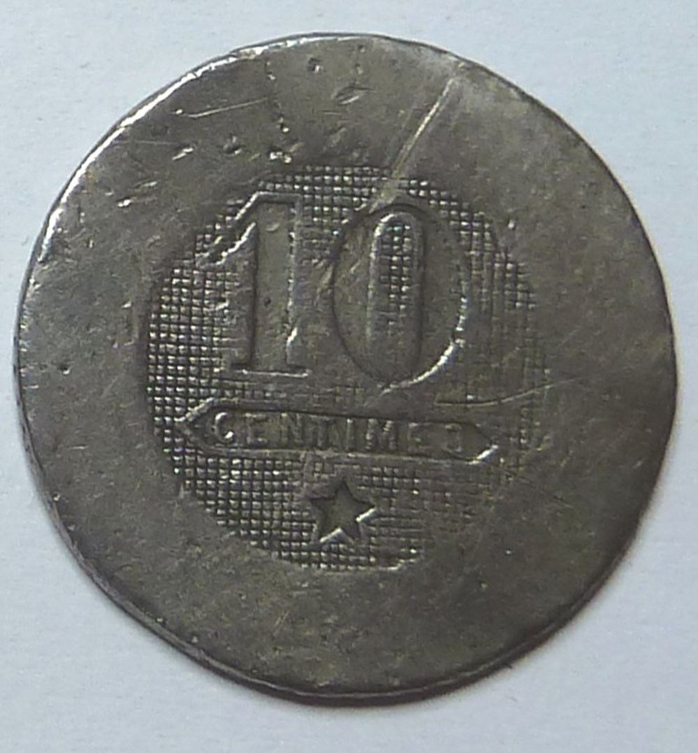 monnaies monde belgique 10 centimes 1861 64