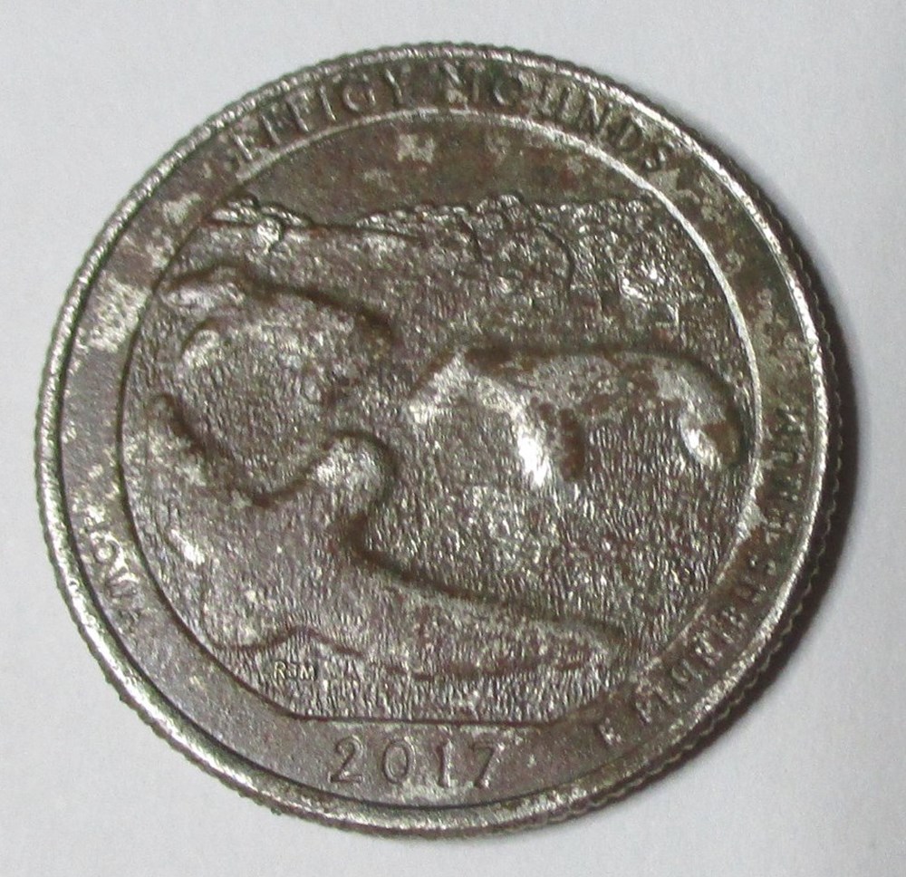 monnaies monde etats unis 1 4 dollar 25 cents 2017 p