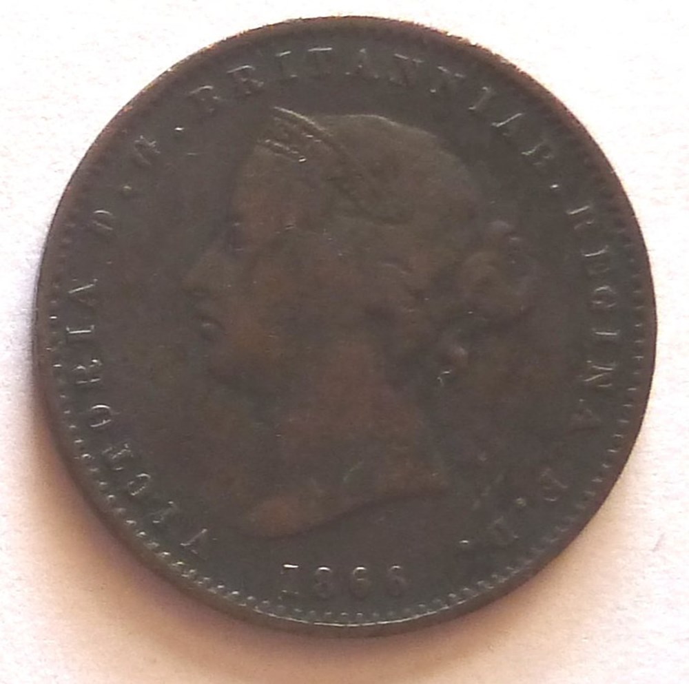1/26 ième de Shilling - 1866 monnaies monde jersey 1 26 ieme de shilling 1866