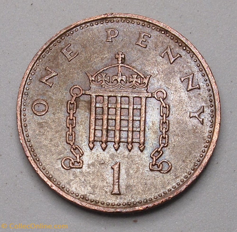 1 Penny - 1982 monnaies monde royaume uni 1 penny 1982