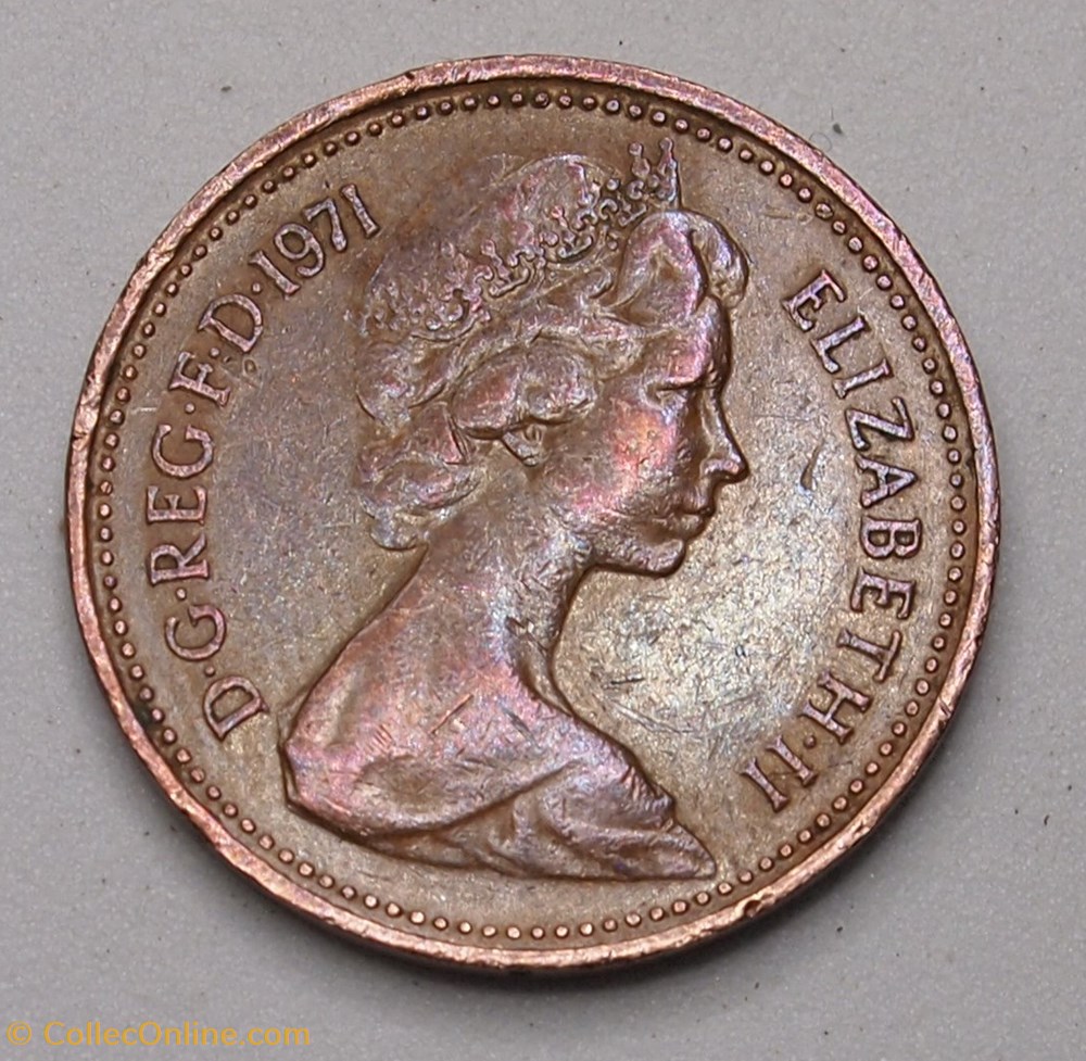 1 Penny - 1971 monnaies monde royaume uni 1 penny 1971