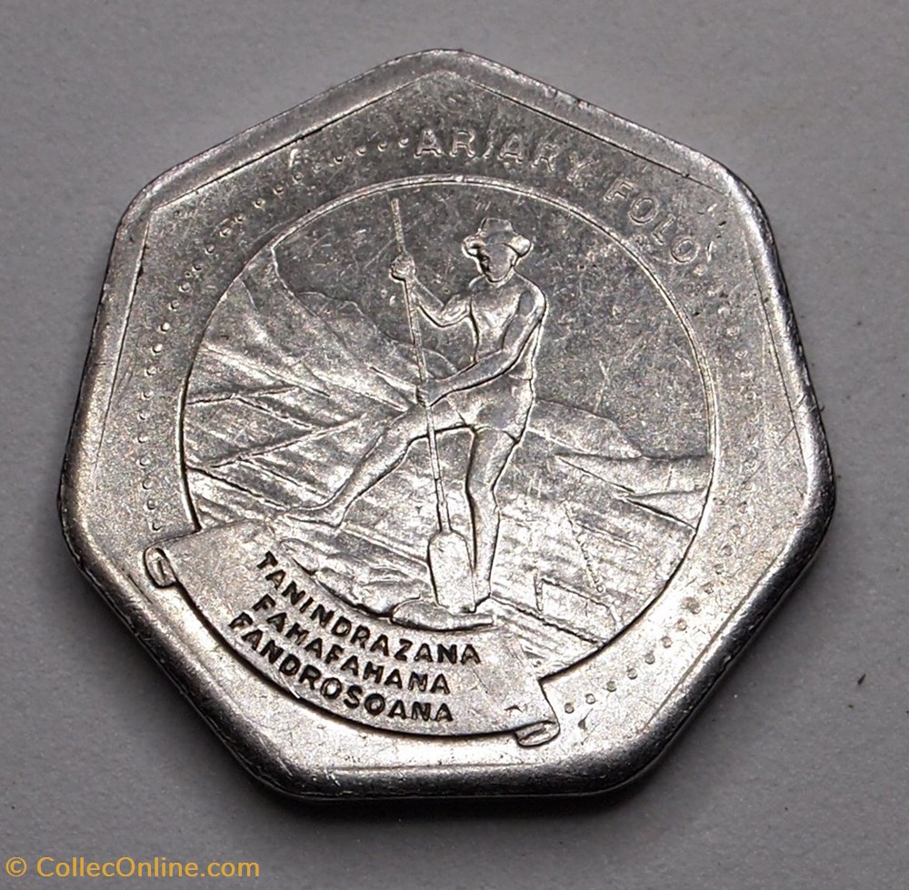 10 Ariary - 1999 monnaies monde madagascar 10 ariary 1999