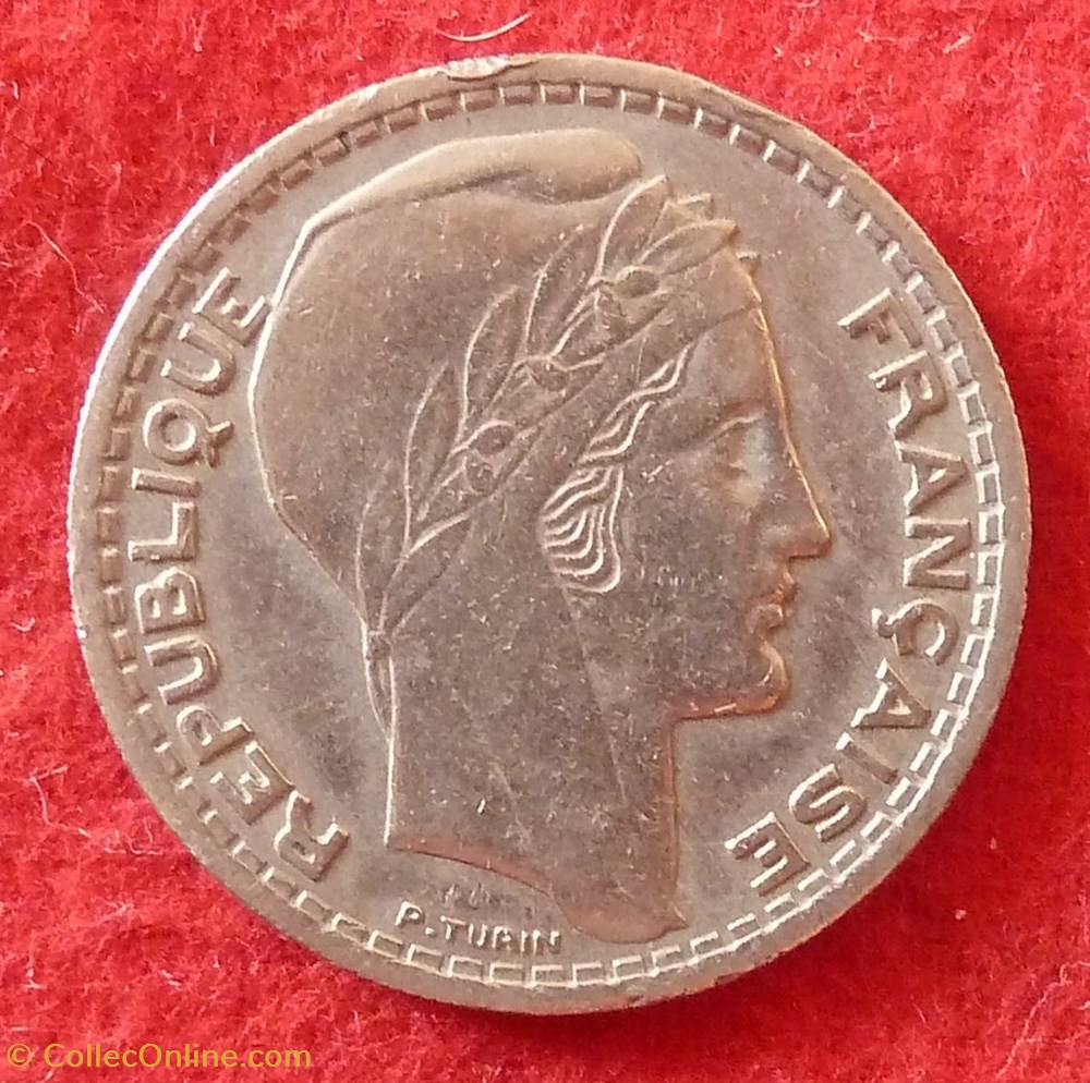 Turin - 10 Francs - 1947 B monnaies monde france turin 10 francs 1947 b