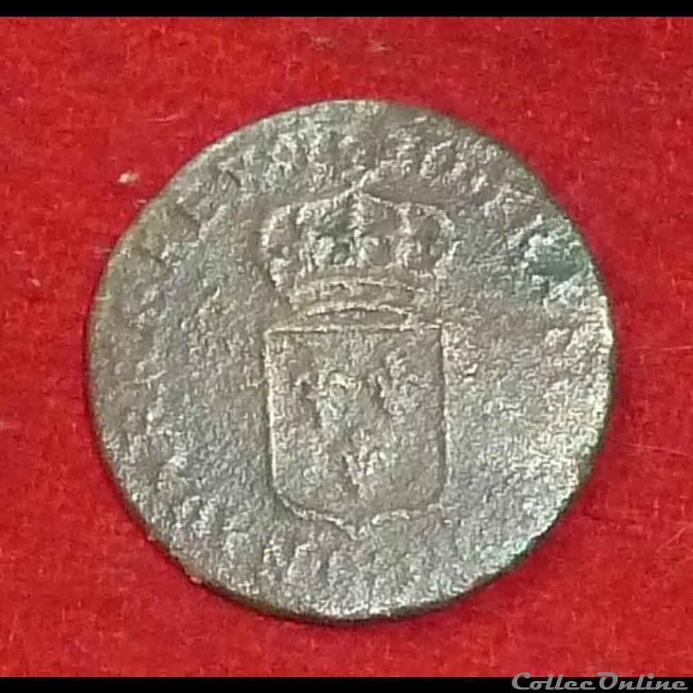 monnaies europe medievale france royales liard 1720 strasbourg