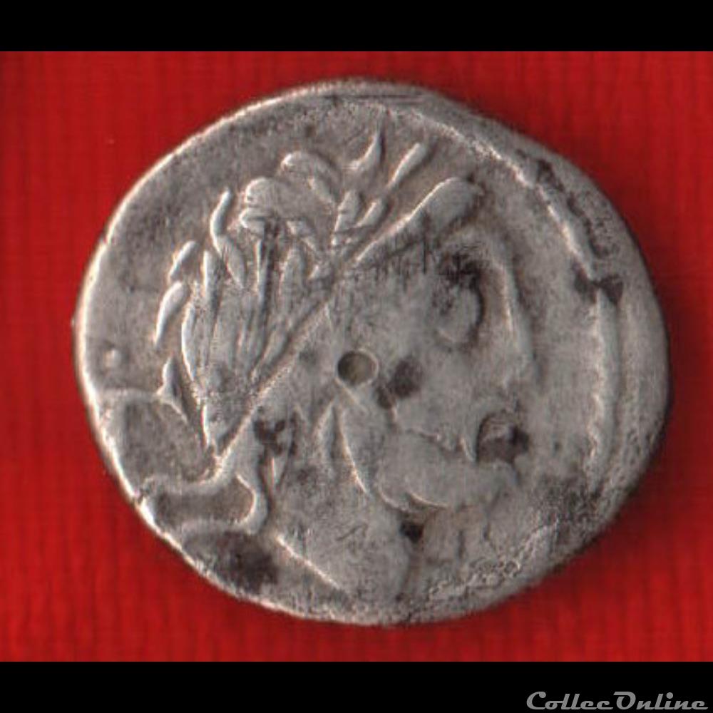 Vettius Sabinus - Quinaire monnaies antiques romaines provinciales vettius sabinus quinaire