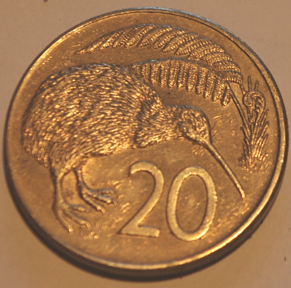 20 Cents - 1983 monnaies monde nouvelle zelande 20 cents 1983