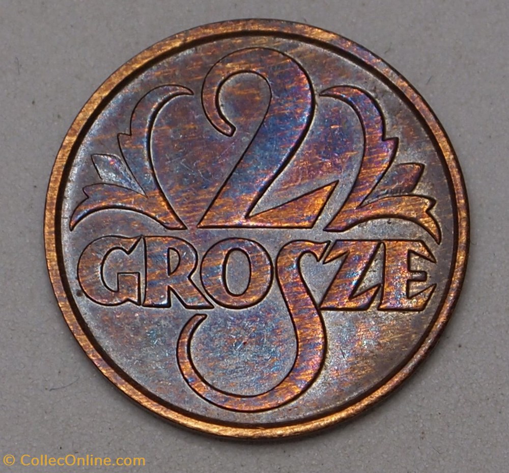 2 Grosze - 1932 monnaies monde pologne 2 grosze 1932