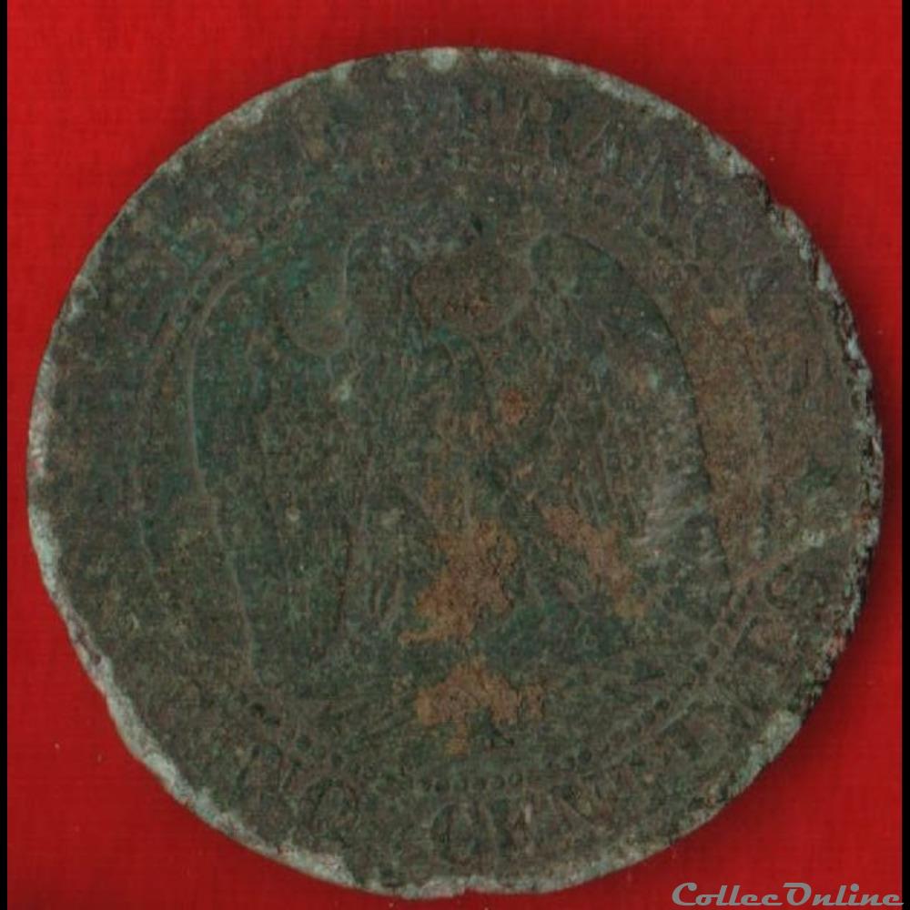 Napoléon III - 5 Centimes - 1864 - Bordeaux monnaies monde france napoleon iii 5 centimes 1864 bordeaux