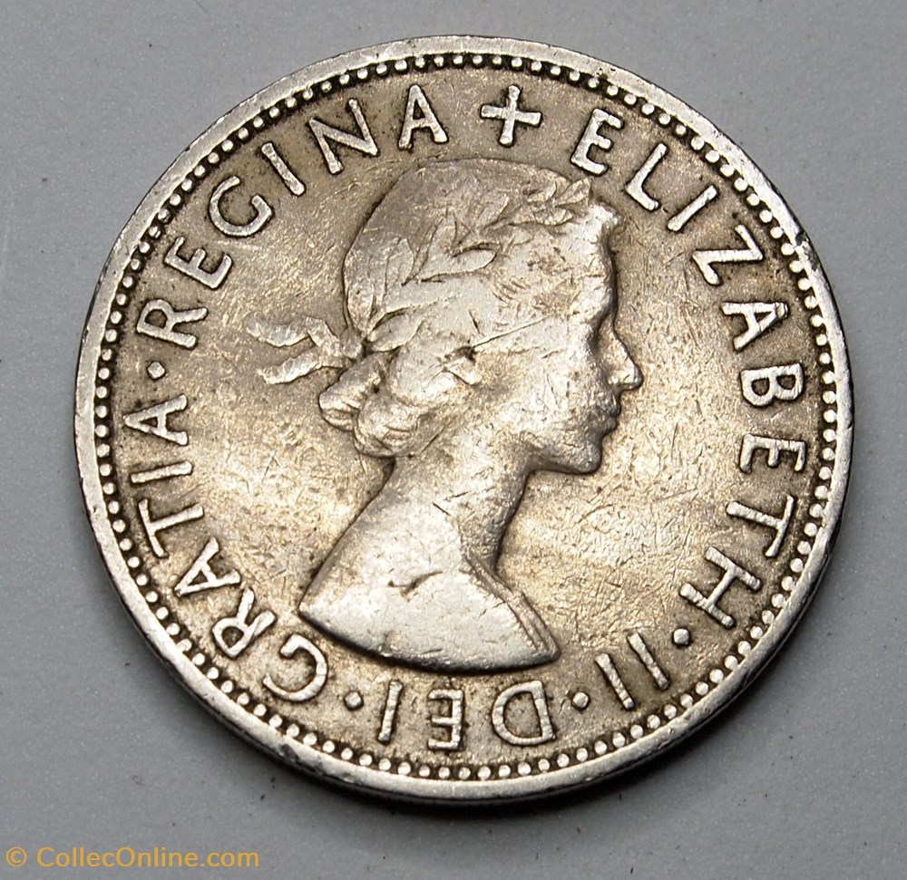 2 Shillings - 1961 monnaies monde royaume uni 2 shillings 1961