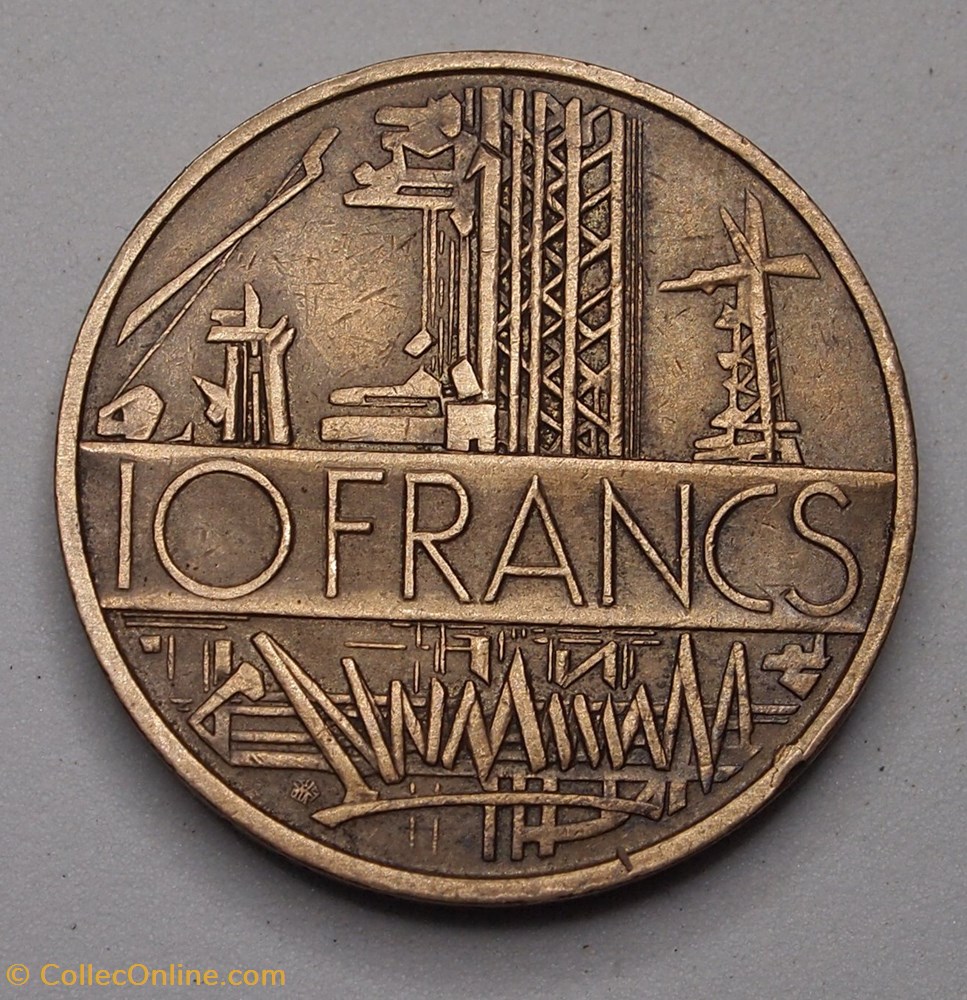 monnaies monde france 10 francs mathieu 1979