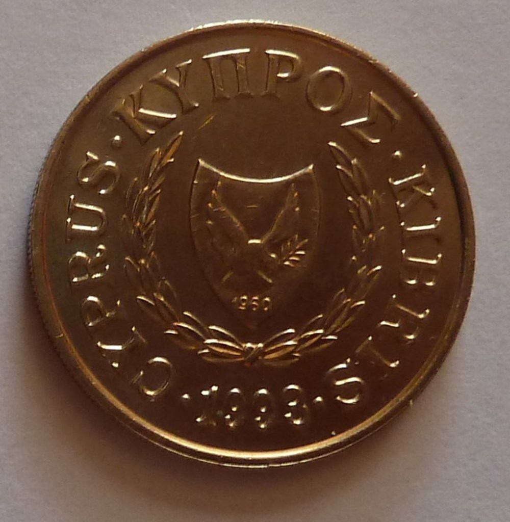 20 Cents - 1993 monnaies monde chypre 20 cents 1993