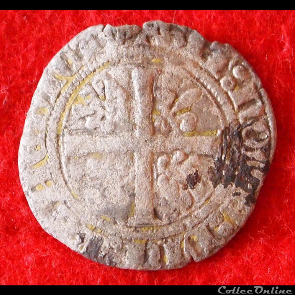 monnaies europe medievale france feodales duche de bourgogne 1404 grand blanc