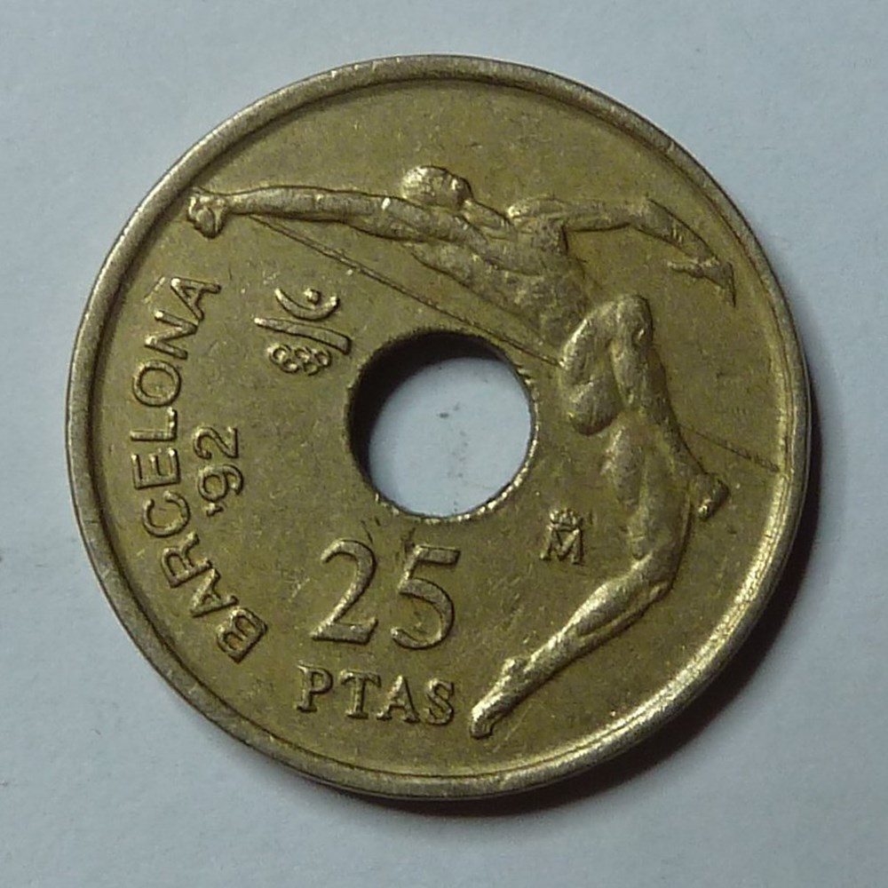 25 Pesetas - 1991 monnaies monde espagne 25 pesetas 1991