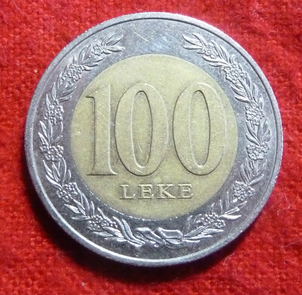 100 lekë - 2000 monnaies monde albanie 100 leke 2000