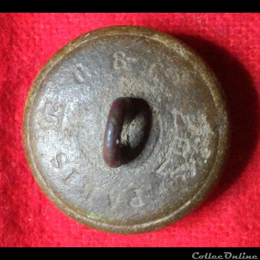 bouton militaire marine troisieme republique officier et adjudant de marine