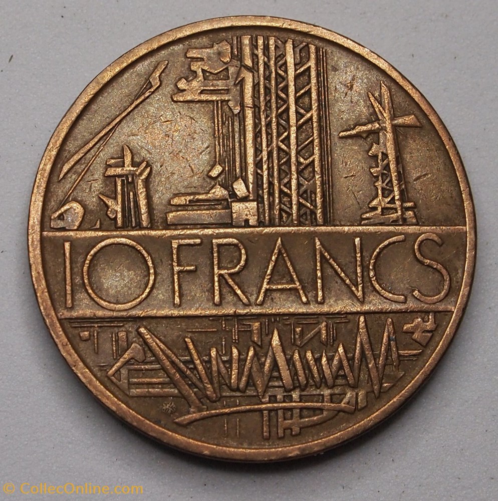 monnaies monde france 10 francs mathieu 1978