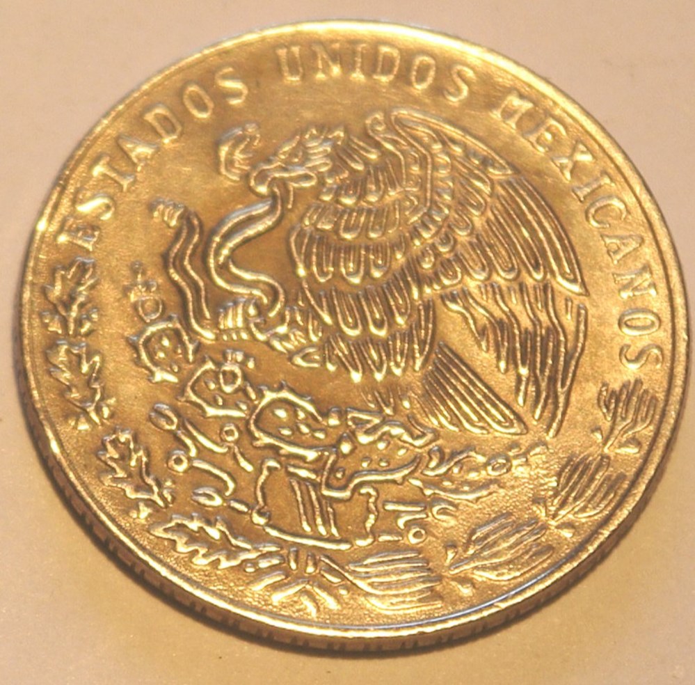 monnaies monde mexique 20 centavos 1975 mo