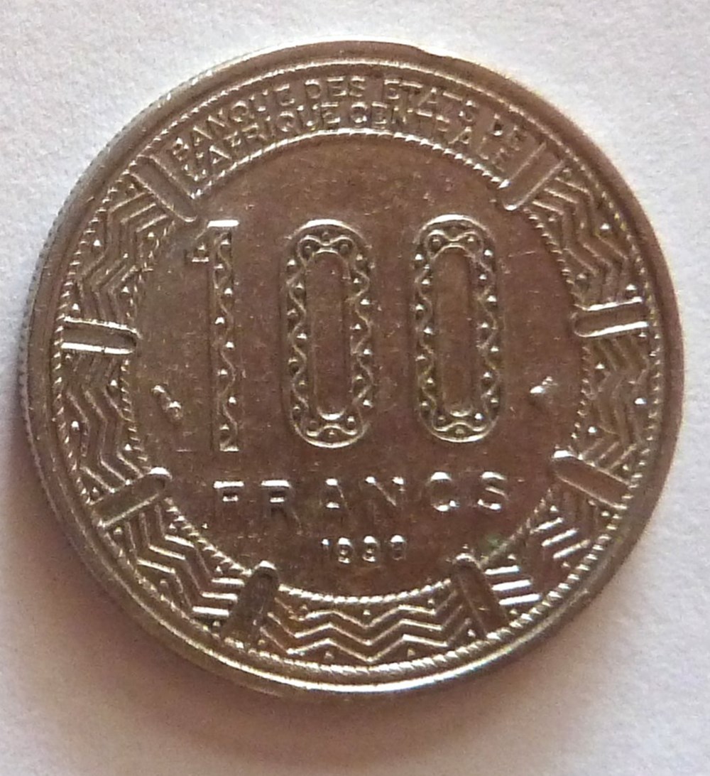 100 Francs - 1998 monnaies monde afrique centrale 100 francs 1998