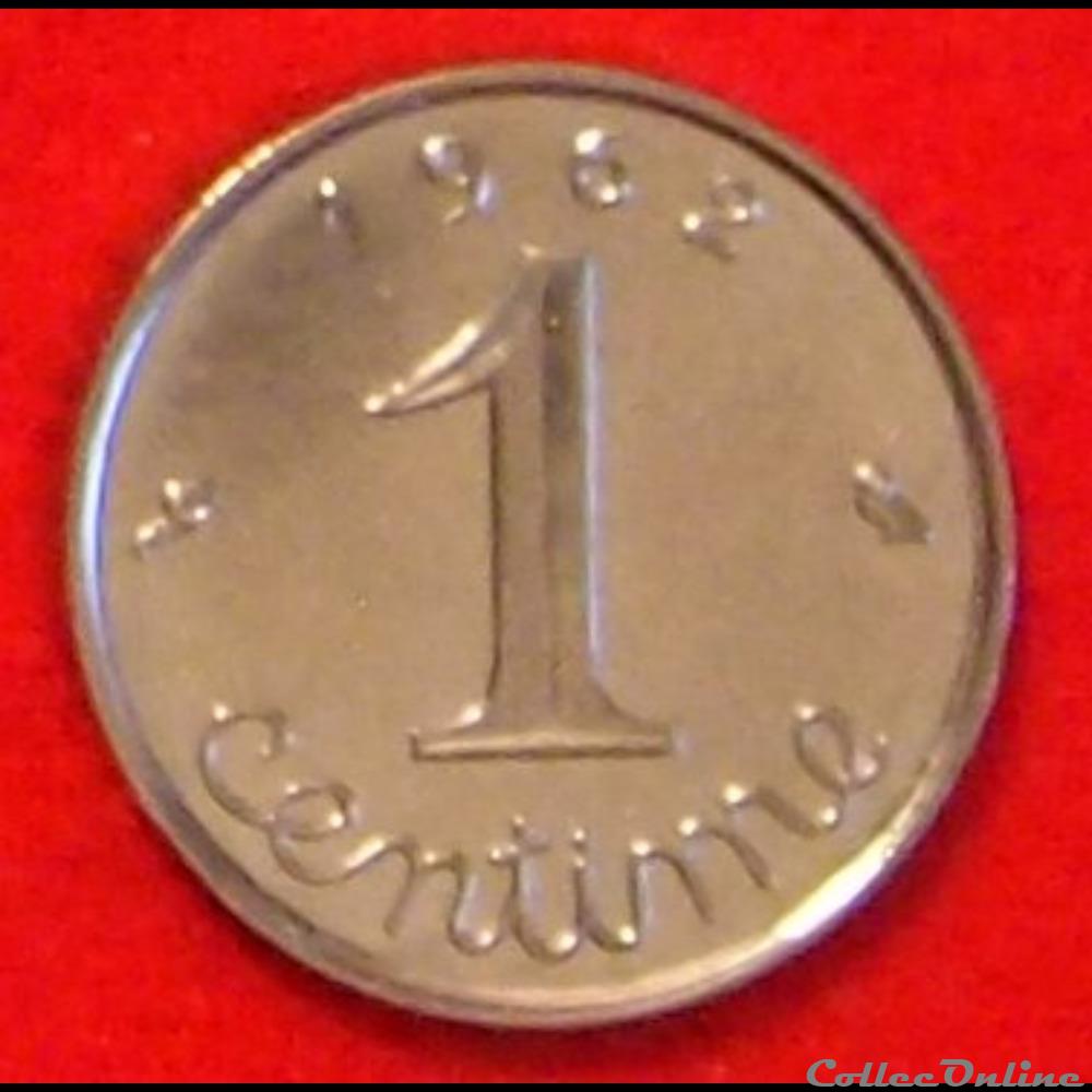 1 Centime - Epi - 1962 monnaies monde france 1 centime epi 1962
