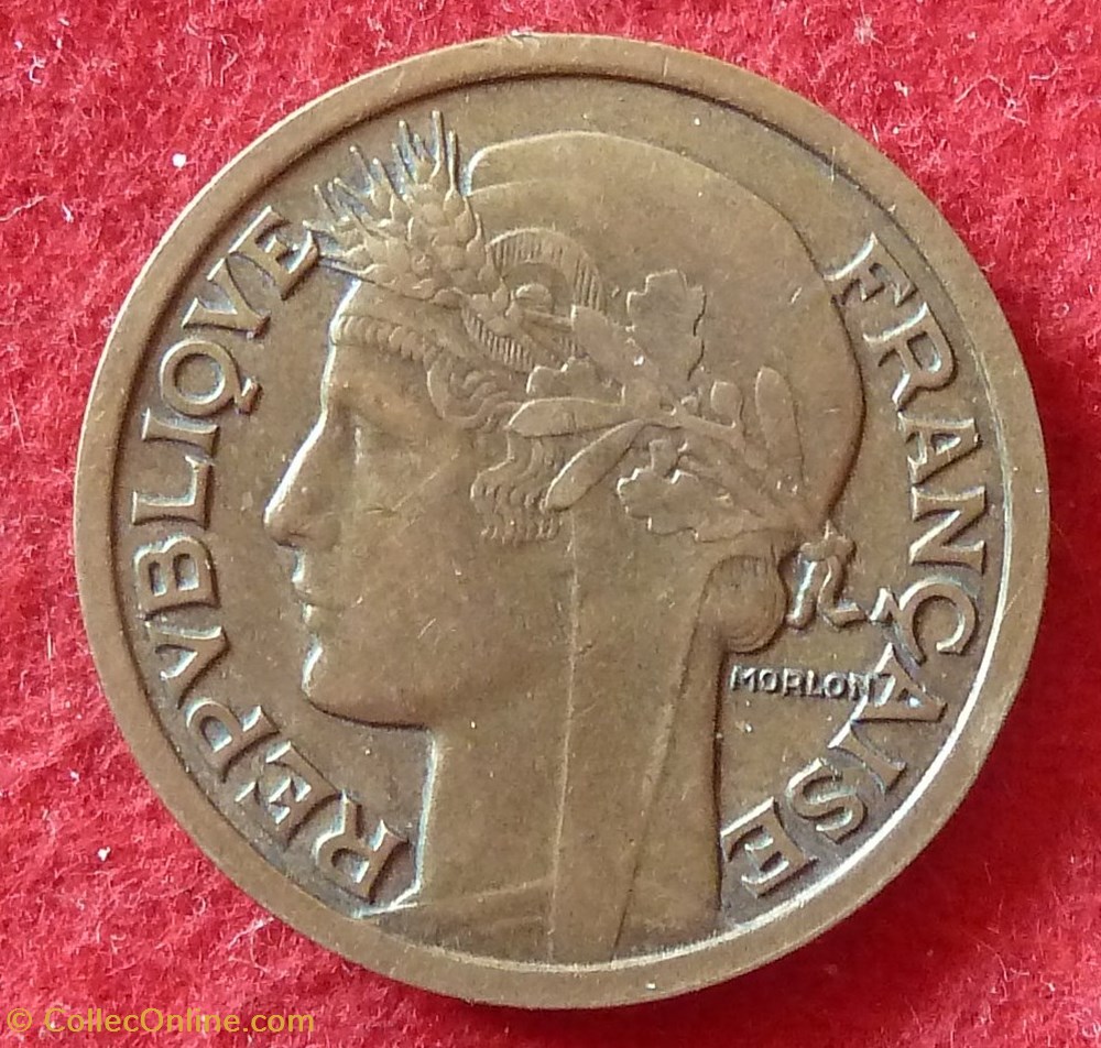 Morlon - 2 Francs - 1939 monnaies monde france morlon 2 francs 1939