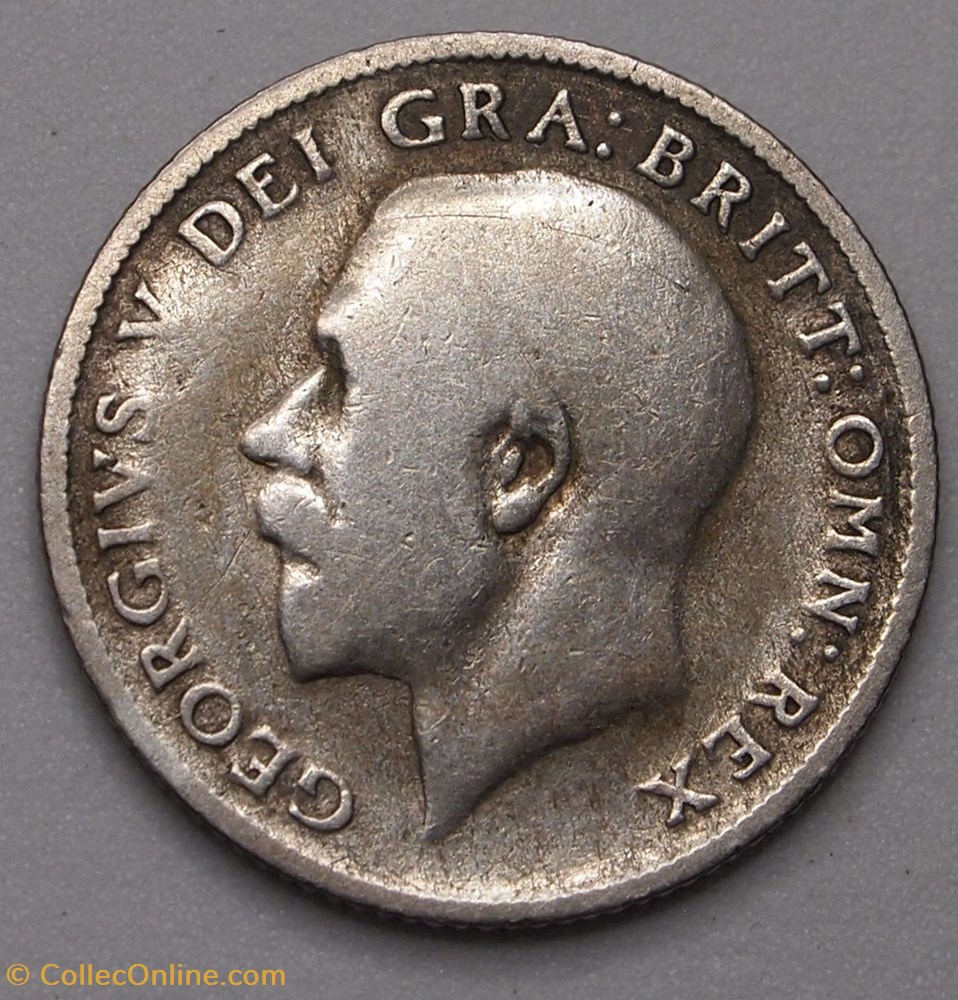 monnaies monde royaume uni 6 pence 1920