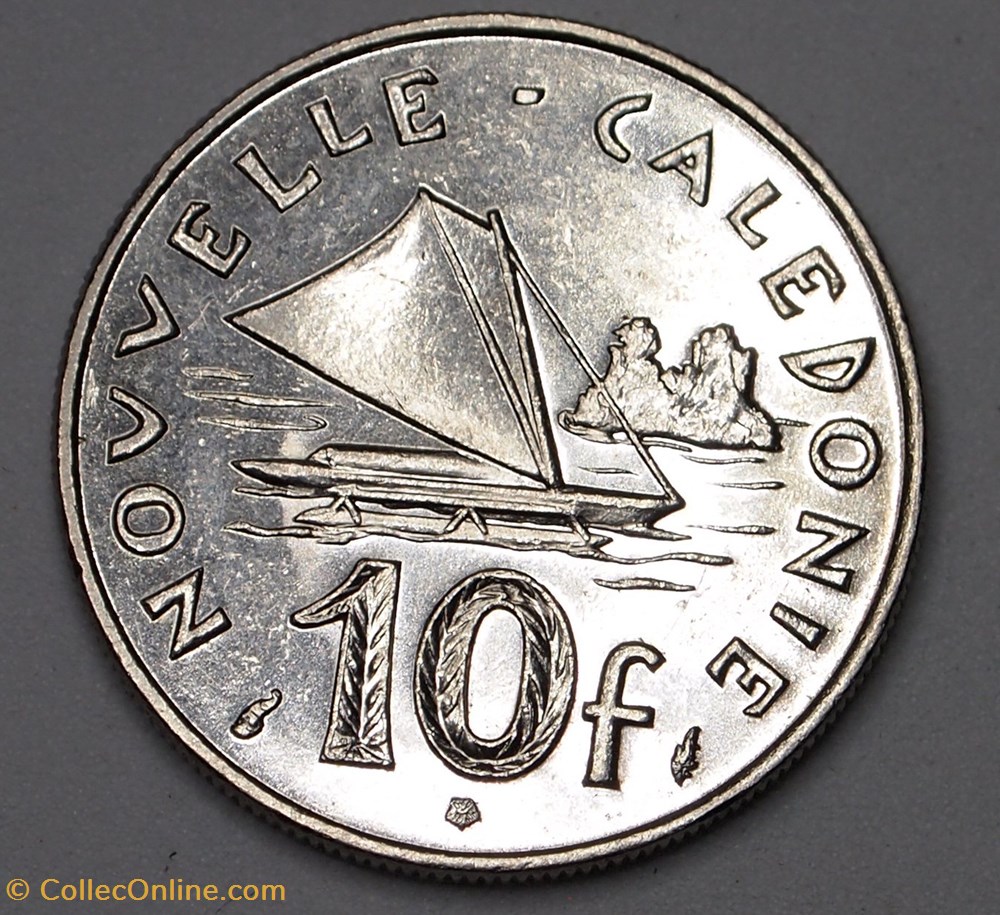 10 Francs - 1989 monnaies monde nouvelle caledonie 10 francs 1989