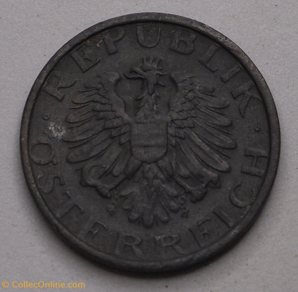 10 Groschen - 1948 monnaie monde autriche 10 groschen 1948