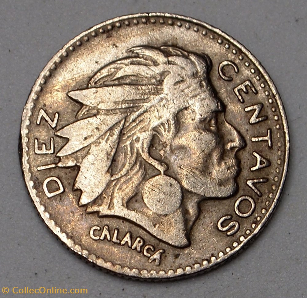 10 Centavos - 1964 monnaies monde colombie 10 centavos 1964